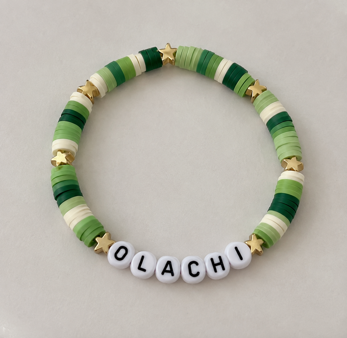 Clay Bead Bracelet