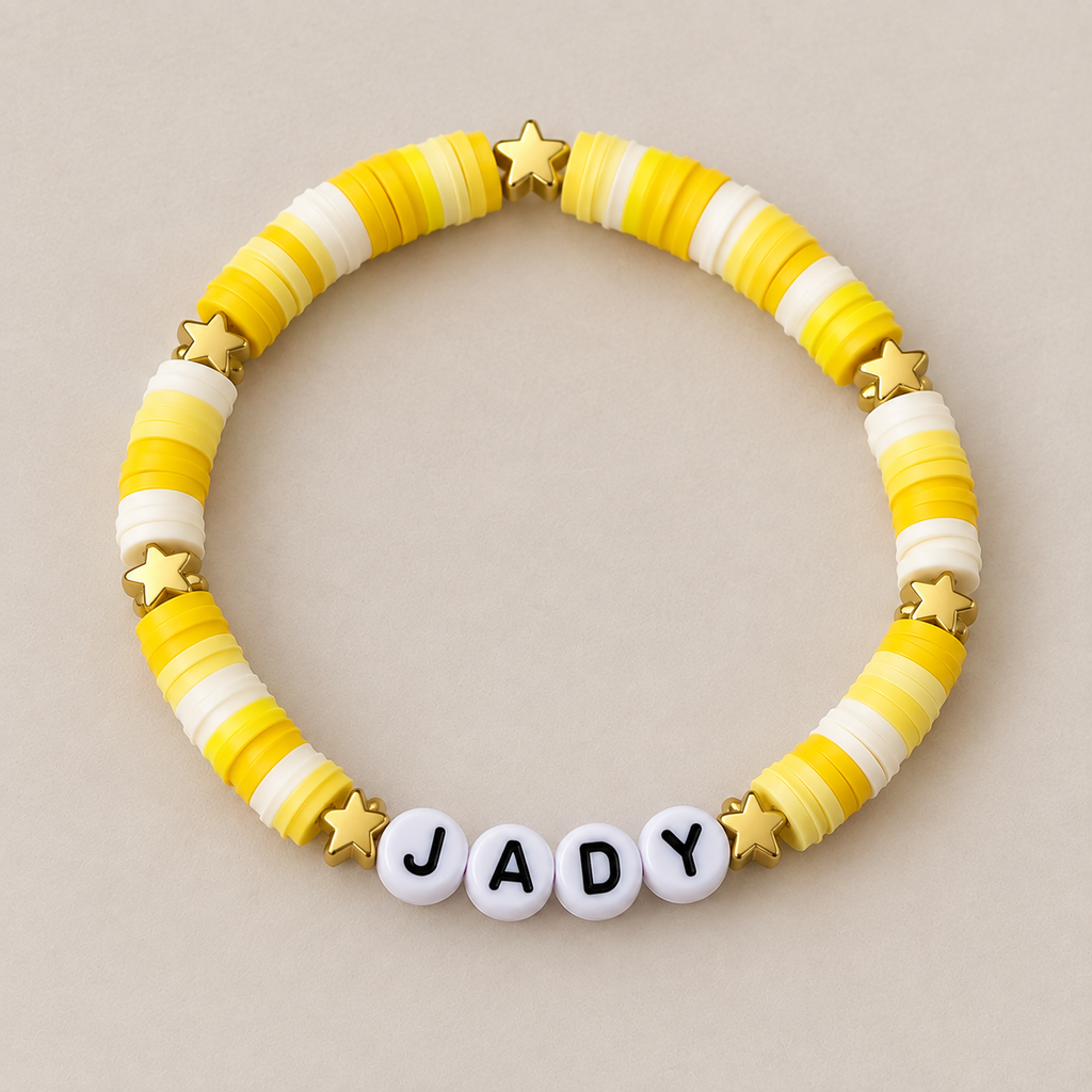 Clay Bead Bracelet