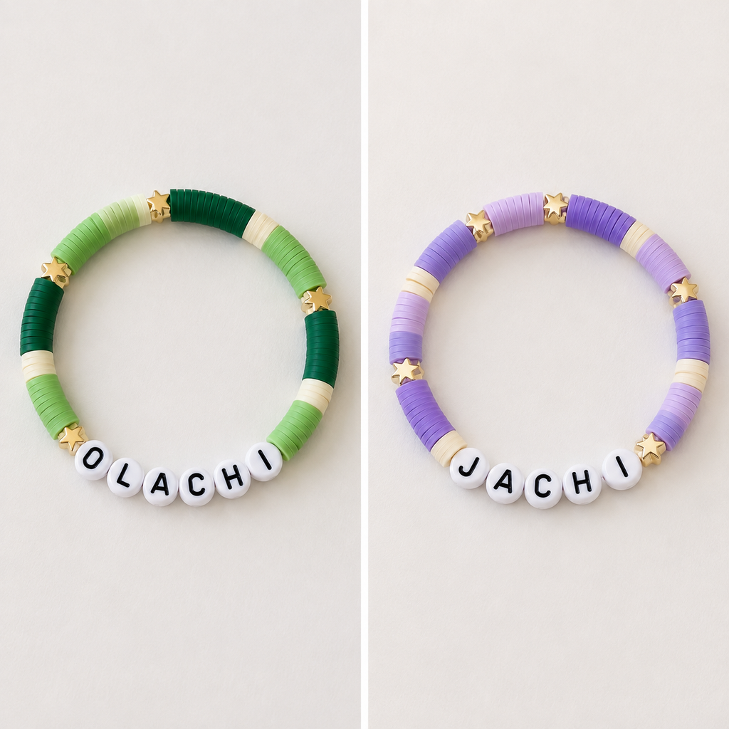 Clay Bead Bracelet
