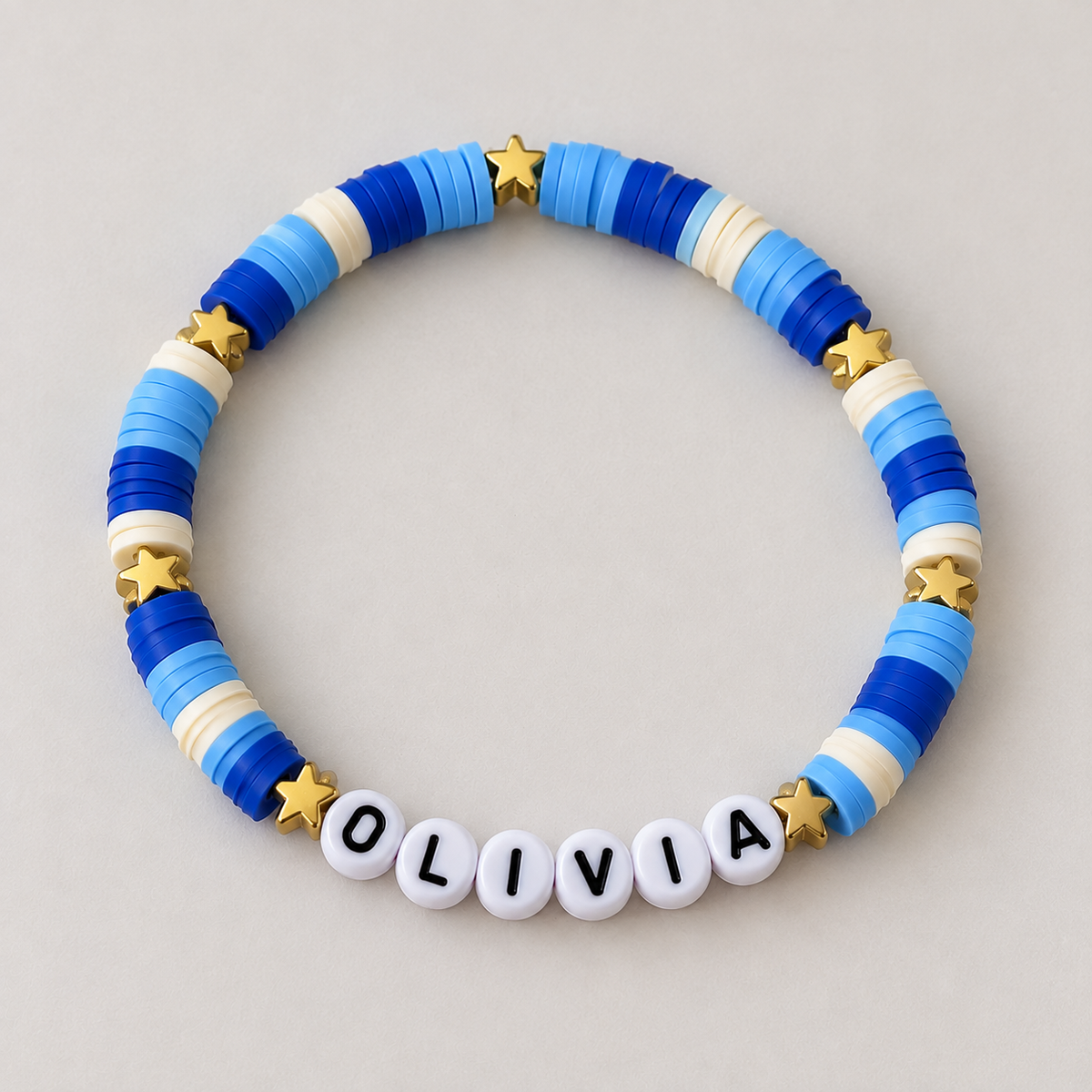 Clay Bead Bracelet