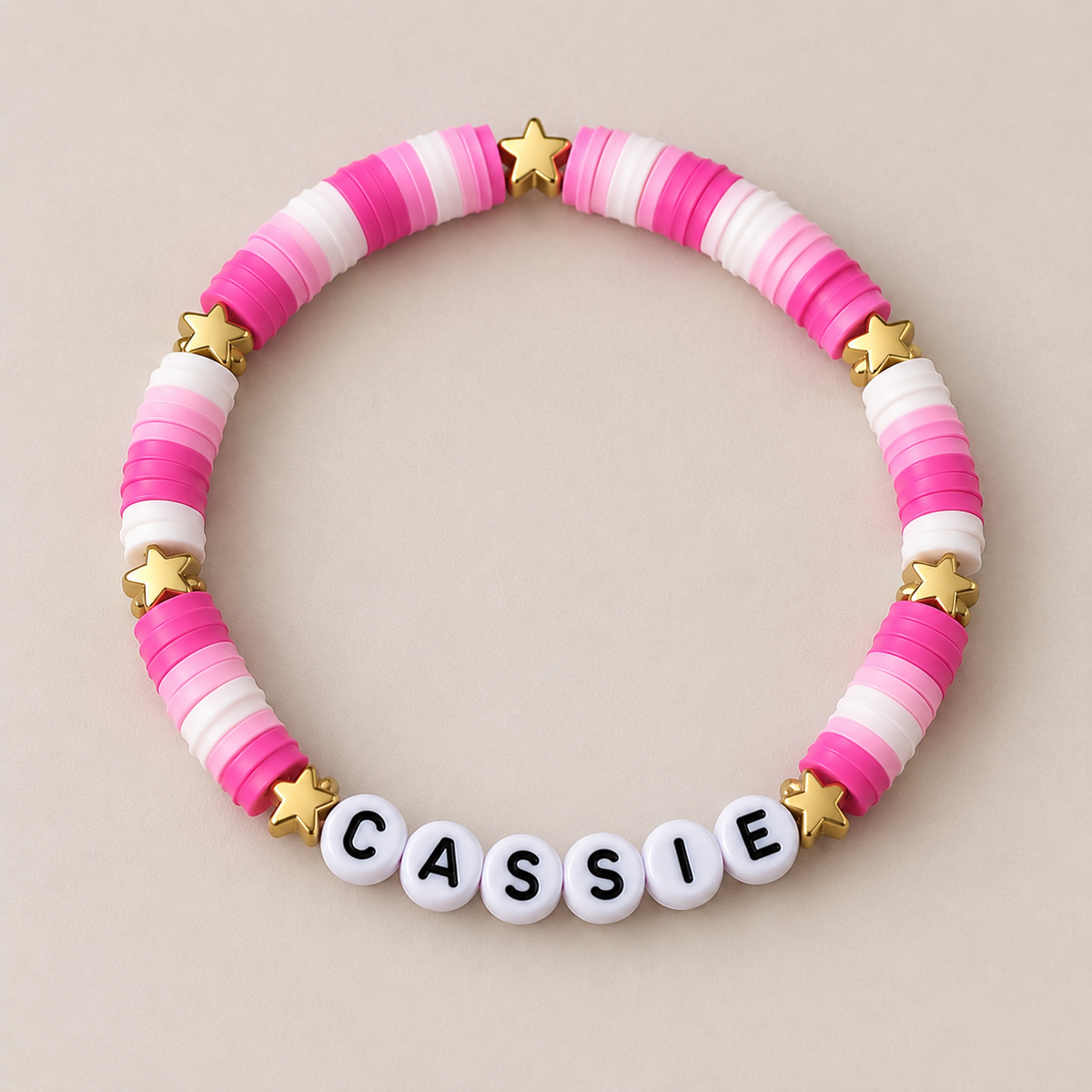 Clay Bead Bracelet